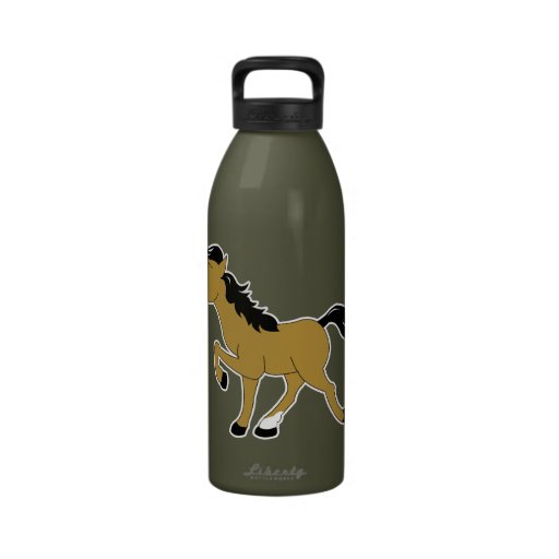 Buckskin Horse Liberty Water Bottle