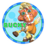 "Bucky" from The GiggleBellies Sticker