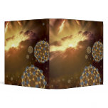 Buckyballs floating in interstellar space binder