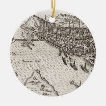 Buda and Pest Besieged by the Christians in 1602, Christmas Tree Ornament