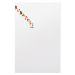 Budapest Chili Peppers Stationery