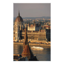 Budapest, Hungary, Danube River, Parliament Photo