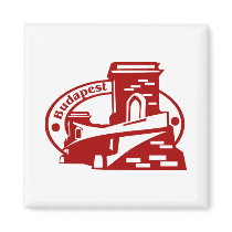 Budapest Fridge Magnet
