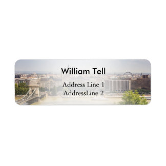 Cityscape Shipping, Address, &amp; Return Address Labels | Zazzle