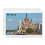 Budapest, the building of the Parliament, Hungary Invitations