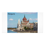 Budapest, the building of the Parliament, Hungary Custom Photo Card