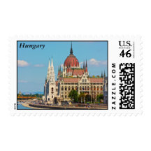 Budapest, the building of the Parliament, Hungary Postage