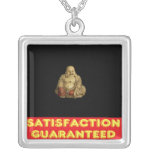 Buddah Satisfaction Guaranteed Personalized Necklace