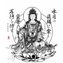 buddha-002w t-shirts
