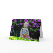 Buddha 2 Peace Greeting Card by robcork Buddha 2 Peace Greeting Card