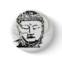 Buddha Art buttons by Shirtuosity Buddha Art buttons