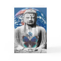 Buddha Awaits Greeting Card by Jaenne Buddha Awaits Greeting Card