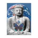 Buddha Awaits Postcard by Jaenne Buddha Awaits Postcard