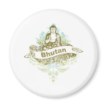 Buddha Bhutan Fridge Magnets