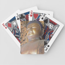 Buddha playing cards