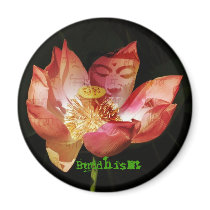 Buddha, Buddhism magnets