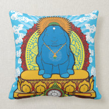 BUDDHA BUNNY PILLOW