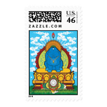 BUDDHA BUNNY STAMP