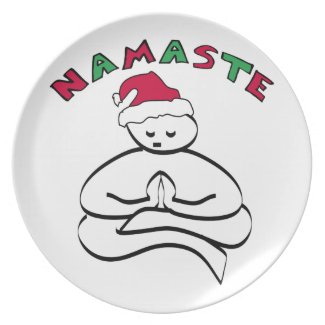 Buddha Christmas Dinner Plates