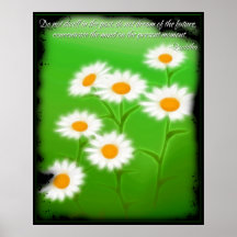 Buddha Concentrate Quote Poster