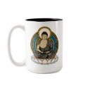 Buddha Dhyana Mudra mugs by BuddhaGifts Buddha Dhyana Mudra mugs