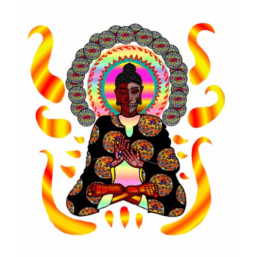 Buddha Duality femme shirt