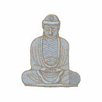Buddha embroidered shirts