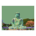 Buddha en Vert posters
