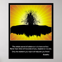 Buddha Existence Posters