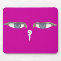 Buddha Eyes mousepads by aura2000 Buddha Eyes mousepads