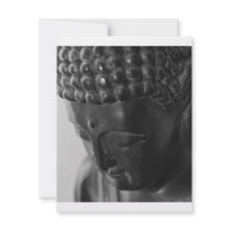 buddha face personalized invitation