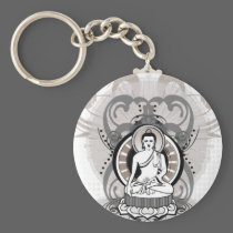 Buddha Flourish keychains