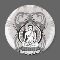 Buddha Flourish magnets