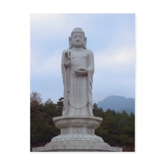 Buddha for Reunion postcard