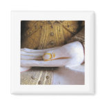 Buddha Hand Holding a Small Buddha magnets