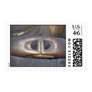 Buddha Hands Stamps stamp