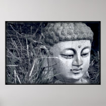 Buddha Head poster posters