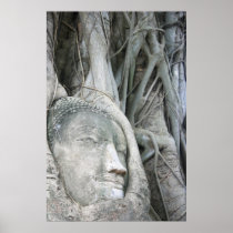 Buddha Head Print