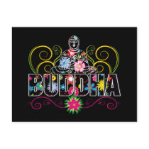 Buddha in Flowers postcards by BuddhaGifts Buddha in Flowers postcards
