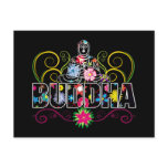 Buddha in Flowers Post Cards