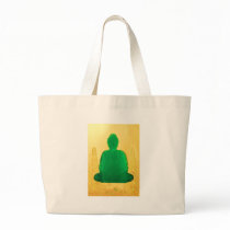 buddha in gold bags