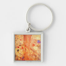 Buddha in His Youth by Redon Key Chain