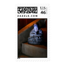 Buddha in Prayer postage stamp by rdviola Buddha in Prayer postage stamp