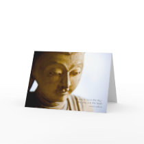 Buddha • Inspirational Card by SabineStGreetings Buddha • Inspirational Card