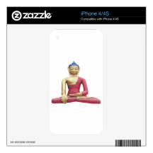 Buddha iPhone 4 Decals