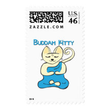 Buddha Kitty Postage