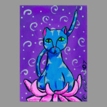 Buddha Kitty posters