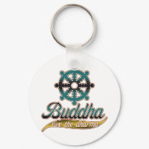 Buddha Live the Dharma keychains