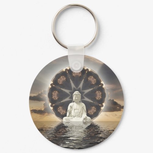 Buddha Mandala keychain