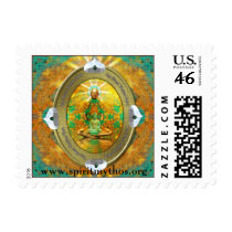 Buddha Medallion postage